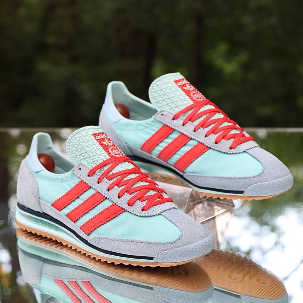 Adidas SL 72 OG Semi Flash Aqua Red - Picture 11 of 13